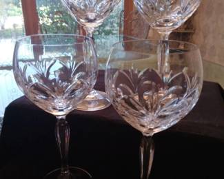 Misc. Crystal, glassware, dishes, silverware etc.