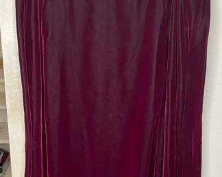 Vintage velvet skirt