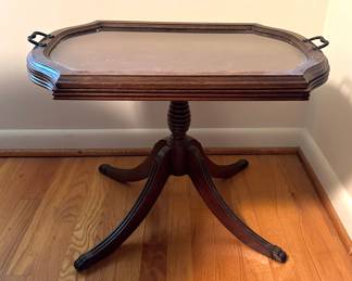 Vintage mahogany butlers table 