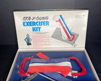 STA-Y-OUNG Exerciser Kit vintage 