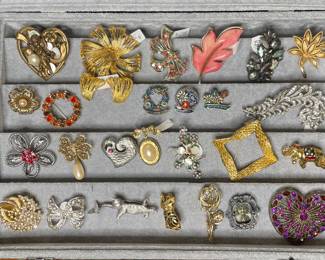 Vintage brooches  & pins