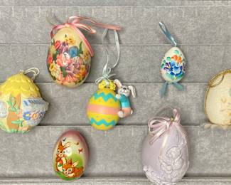 Vintage easter eggs