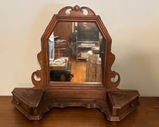 Vintage barber mirror 