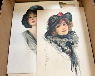 Vintage Lithographs and Advertising