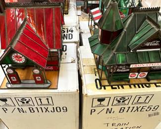 Franklin Mint Train Village
