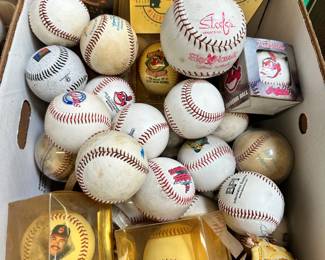 Indians and More Baseballs