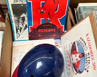 Vintage Sports Programs and Sports Items
