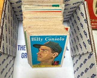 Vintage 1950-60's Basdeball Cards