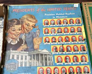 Vintage Presidents of thebUnited States Game