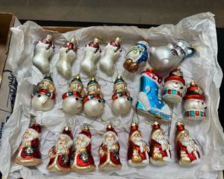 Glass Molded Ornaments