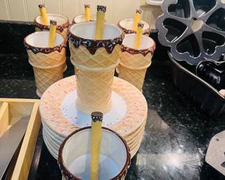 Fun ice cream set