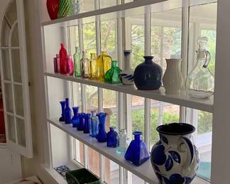 Colored Glass Bottles