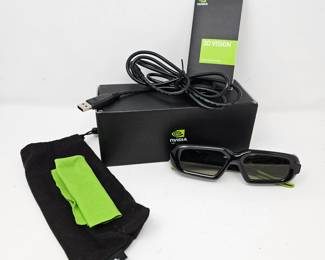 NVIVIA 3D VISION Wireless Glasses Kit with USB Cord
