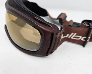 Zebra Julbo Ski Goggles in Glossy Brown