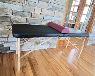 Massage table