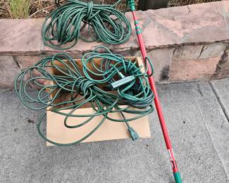 Outdoor extension cords