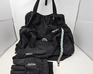 Ski Lot - "Sport Graphics" Ski Boot Bag with Additional Storage- Gates Women's Gloves & More