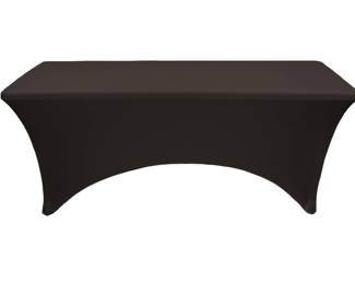 Black table covers