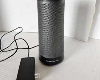 - harman/kardon - Voice Activated Invoke Smart Bluetooth Speaker - Graphite