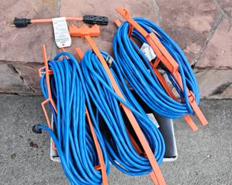 Heavy duty extension cords
