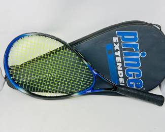 Prince Graphite Extender Tennis Racket with Case - Blue/Black, Oversize, Classic Flex