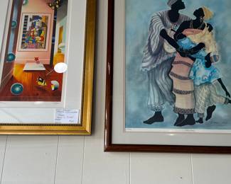 Ferjo Signed Art Print - "Picasso"  & Signed Family Print  