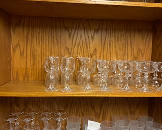 Princess House Crystal Glasses 