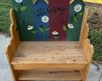 Neat Garden Seat