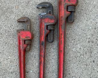 Vintage Pipe Wrenches