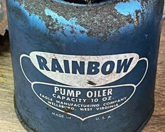 Vintage Rainbow Pump Oiler