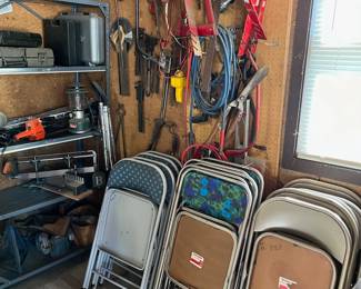 Tools and Folding Chairs