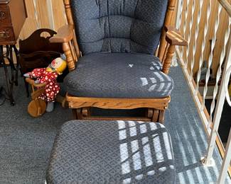 Vintage Glider Rocker