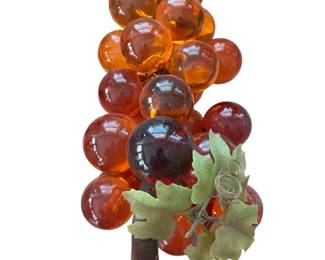 MCM Lucite Orange Grapes