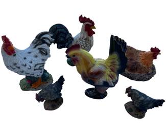 Vintage Roosters