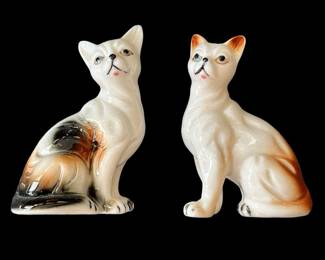 Vintage Ceramic Cats