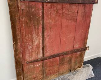Red barn door 