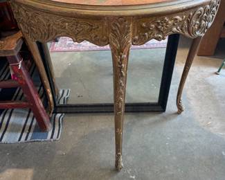 1/2 moon table 