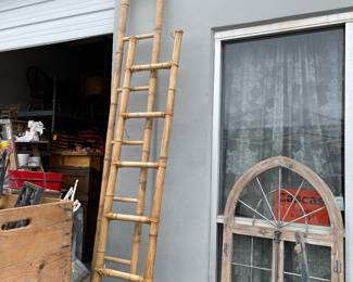 Bamboo ladders 50% off 