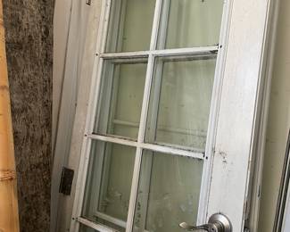 Vinyl doors 