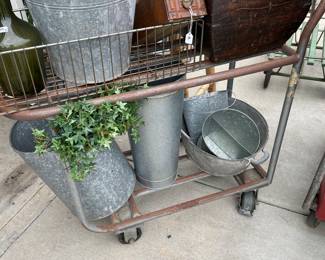 Galvanized pieces 50% off 