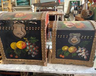 Painted trunks 