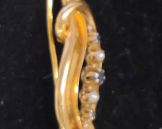 Antique 14K pin