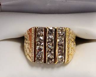 14K Diamond ring