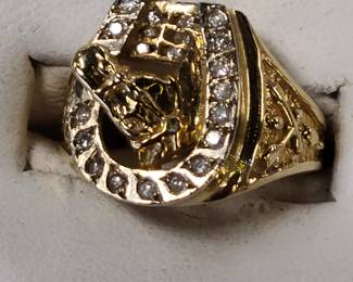 14K with Diamonds