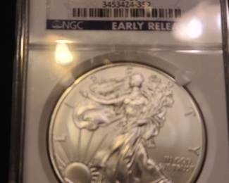 Silver Eagle coin