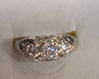 14K Diamond ring