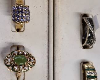 Gold rings