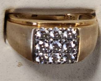 14K with Diamonds