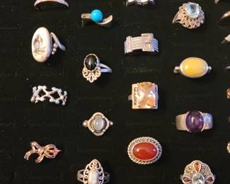 More Sterling rings