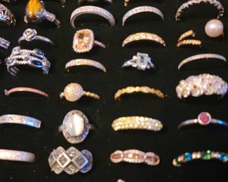 More beautiful Sterling $15 rings